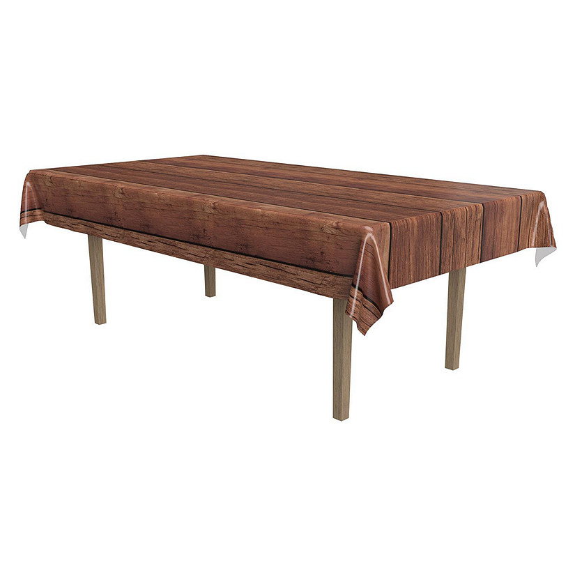 Beistle - Wooden Tablecover - 12 Pack Image