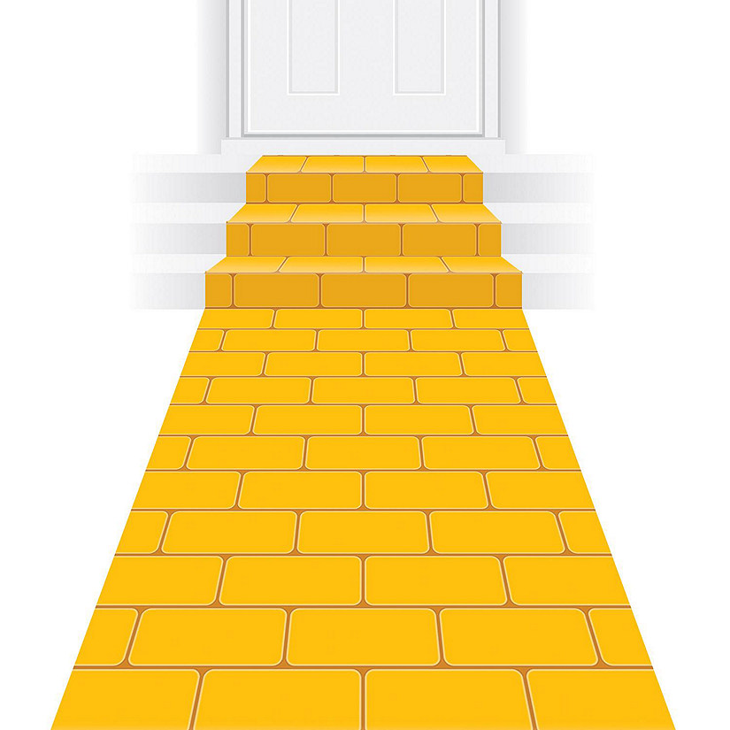 Beistle - Yellow Brick Runner - 6 Pack Image