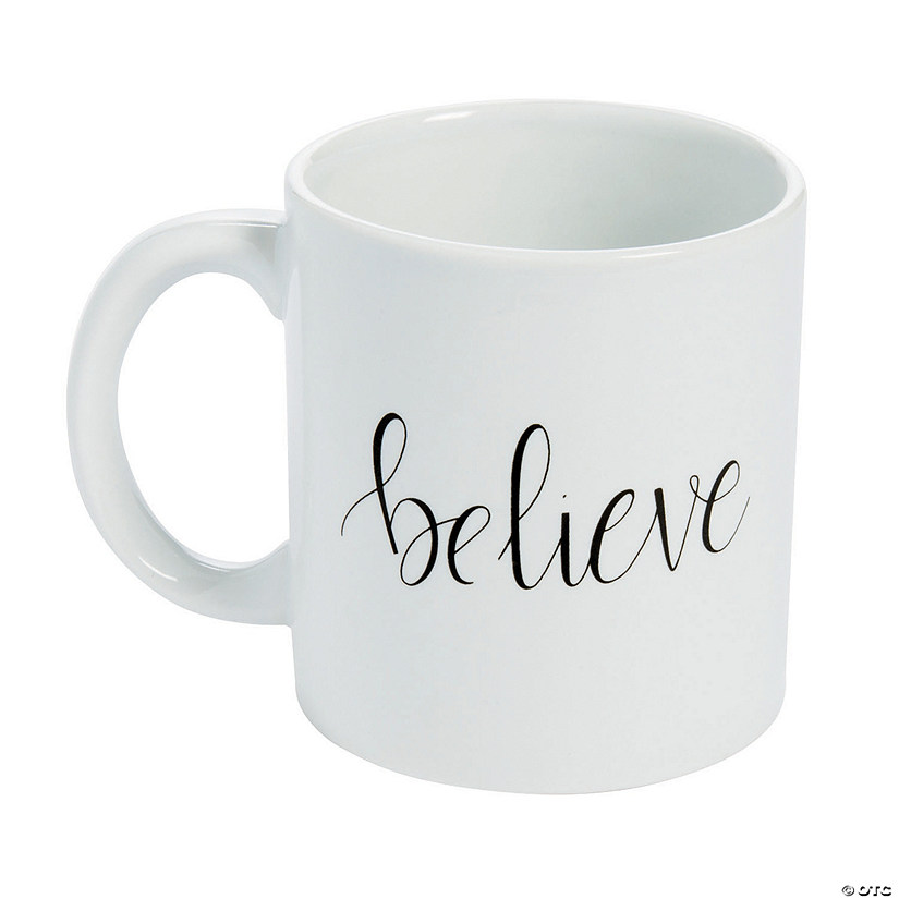 Believe Coffee Mug Image