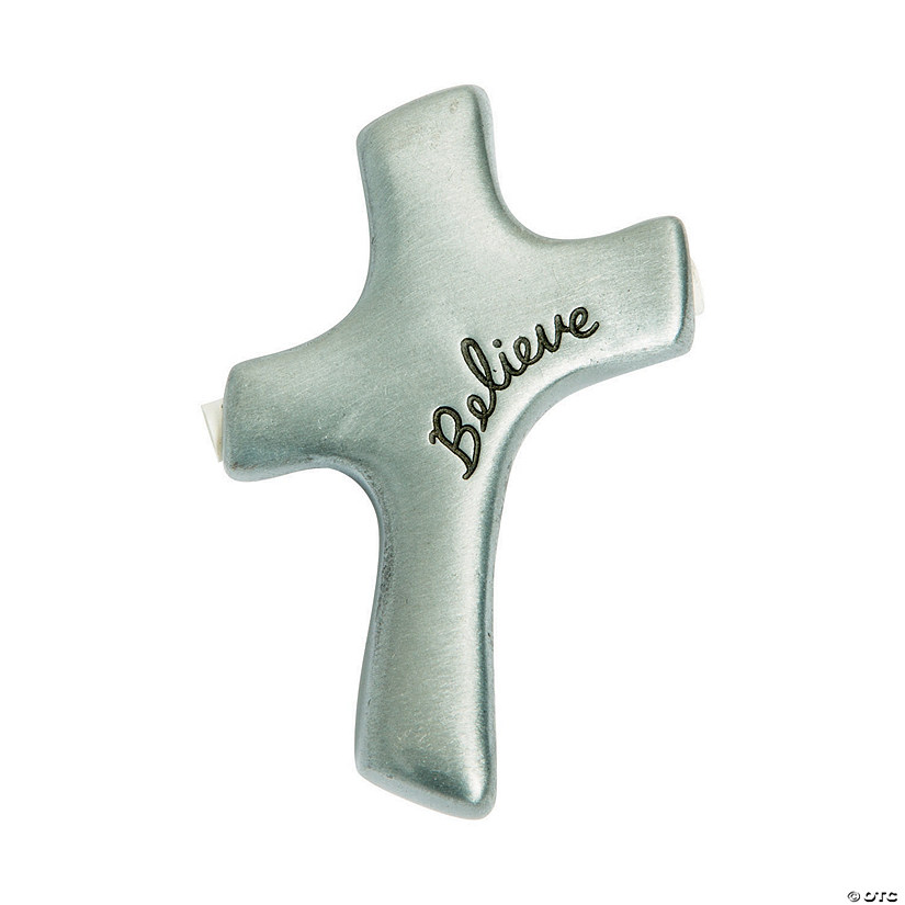 Believe Palm Cross with Scroll Image
