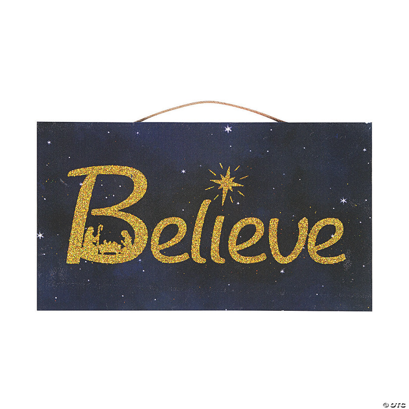 Believe Sign Image