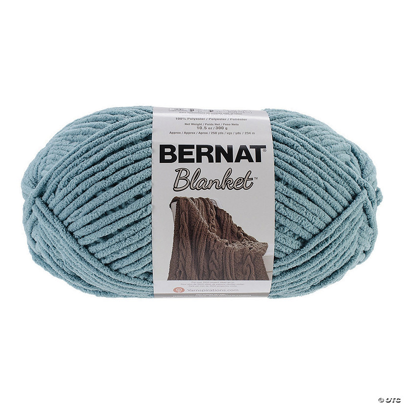 Bernat Blanket Big Ball YarnTeal 10.5oz Oriental Trading