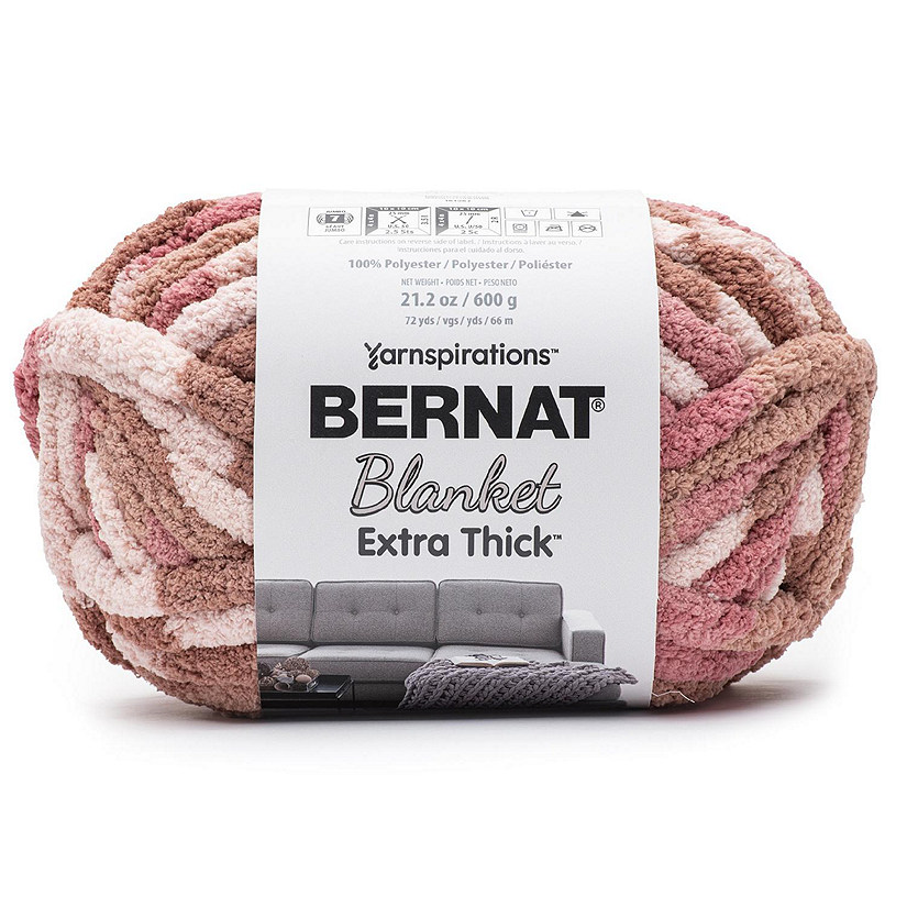 Bernat Blanket Extra Thick 600g-Petal Oriental Trading