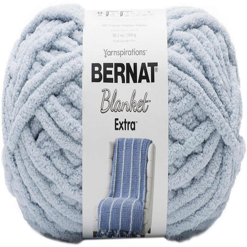 Bernat Blanket Extra Yarn-Softened Blue Image