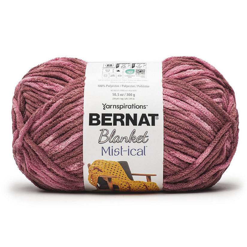 Bernat Blanket Mist-Ical Yarn-Berry Image