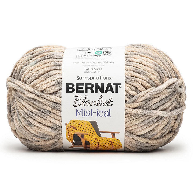 Bernat Blanket Mist-Ical Yarn-Gray Cloud Image