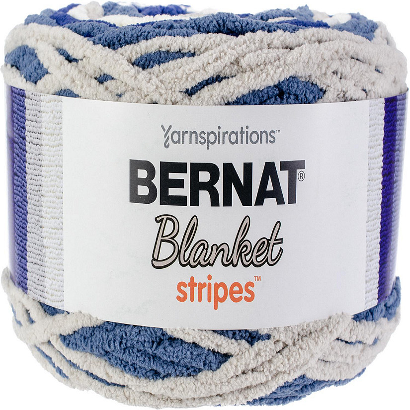 Bernat Blanket Stripes Yarn-Cape Cod Image