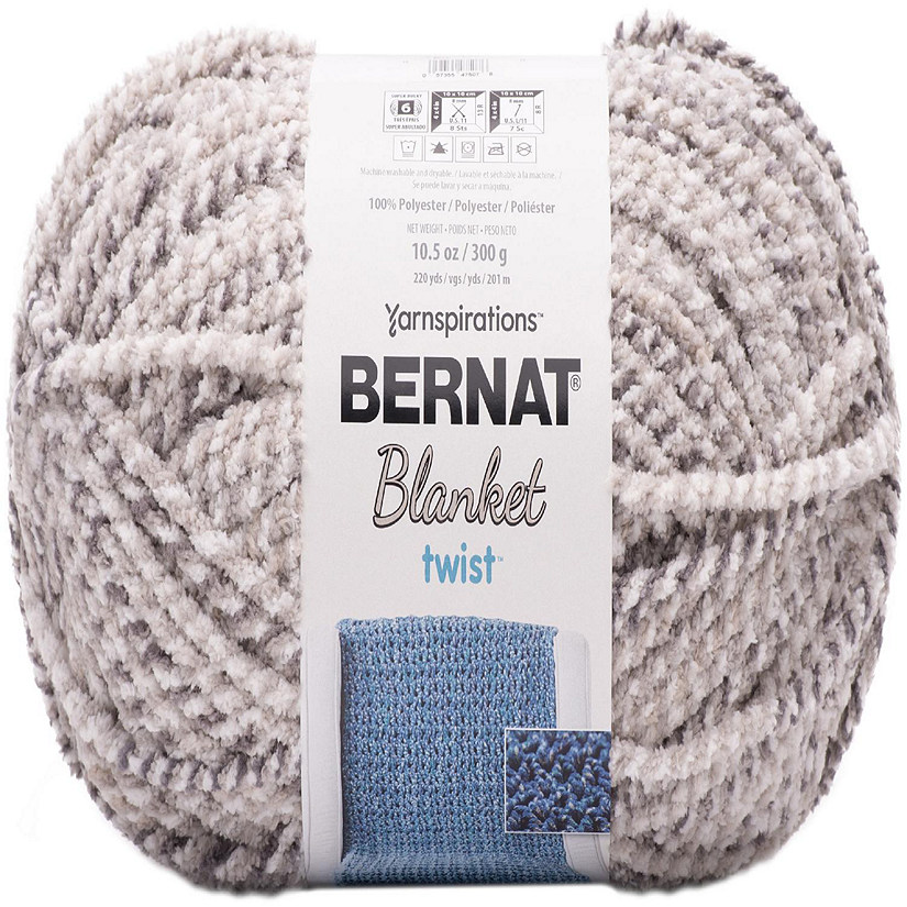 Bernat Blanket Twist Yarn-Dove Image