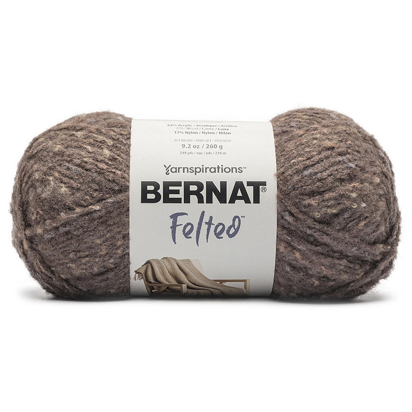 Bernat Felted Yarn-Cappuccino Fleck Image