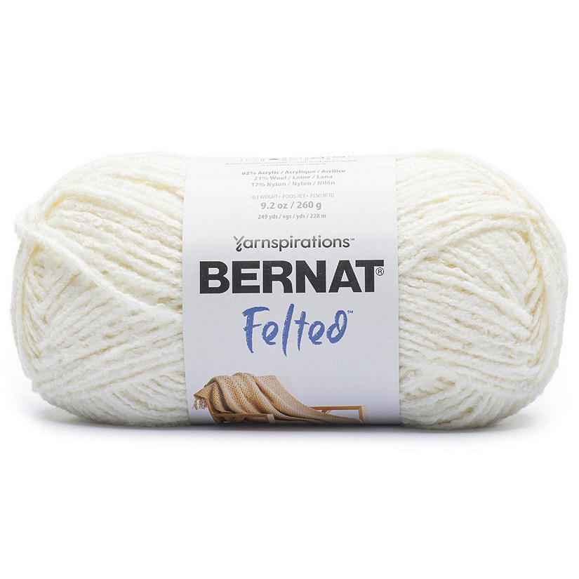 Bernat Felted Yarn-Ecru Image
