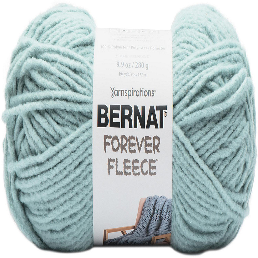 Bernat Forever Fleece Yarn-Dark Eucalyptus Image