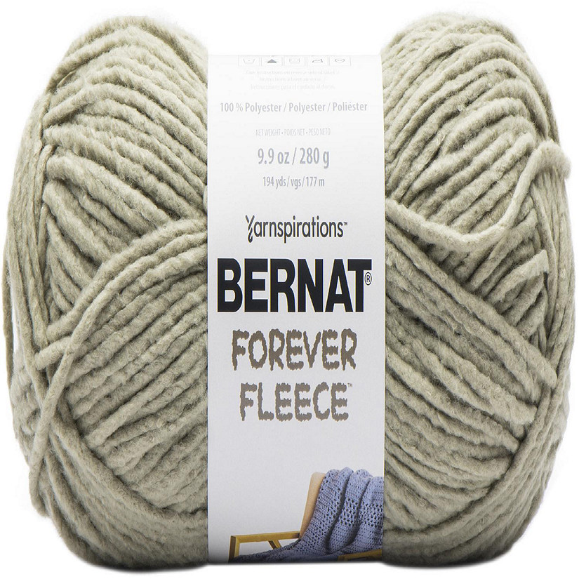 Bernat Forever Fleece Yarn-Matcha Image