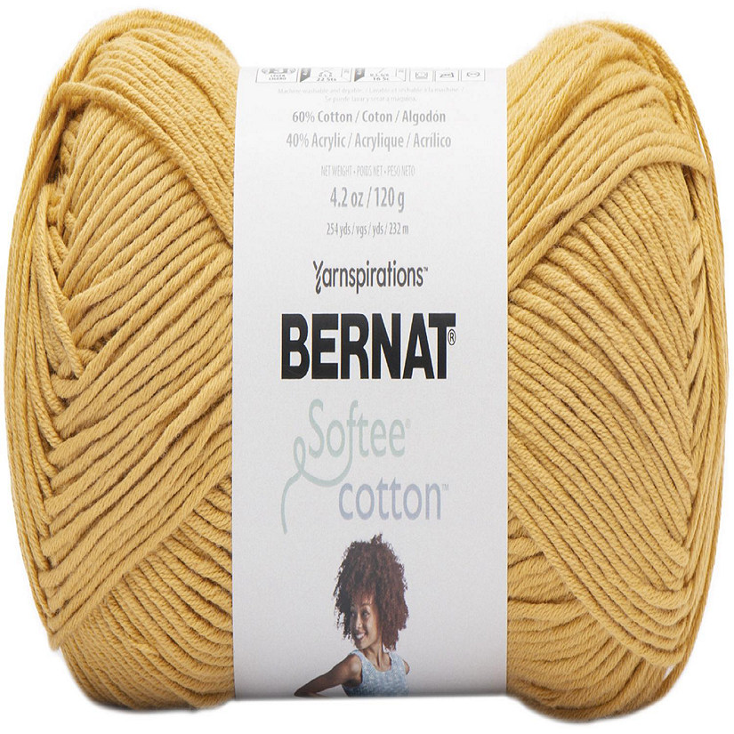 Bernat Softee Cotton Yarn-Golden Image