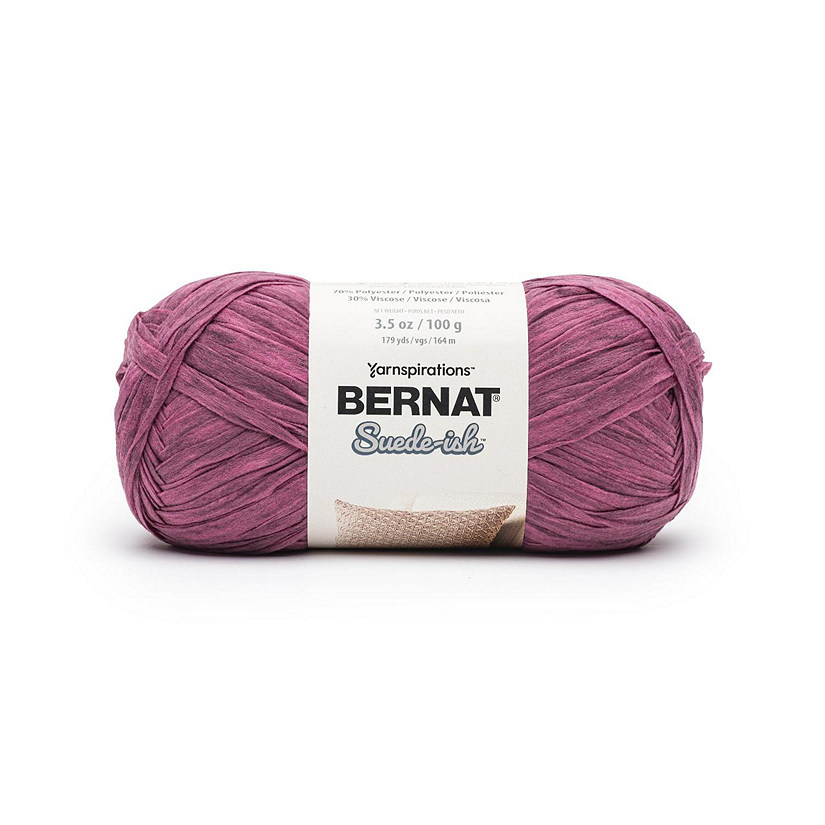Bernat Suede-ish Yarn-Beet Image