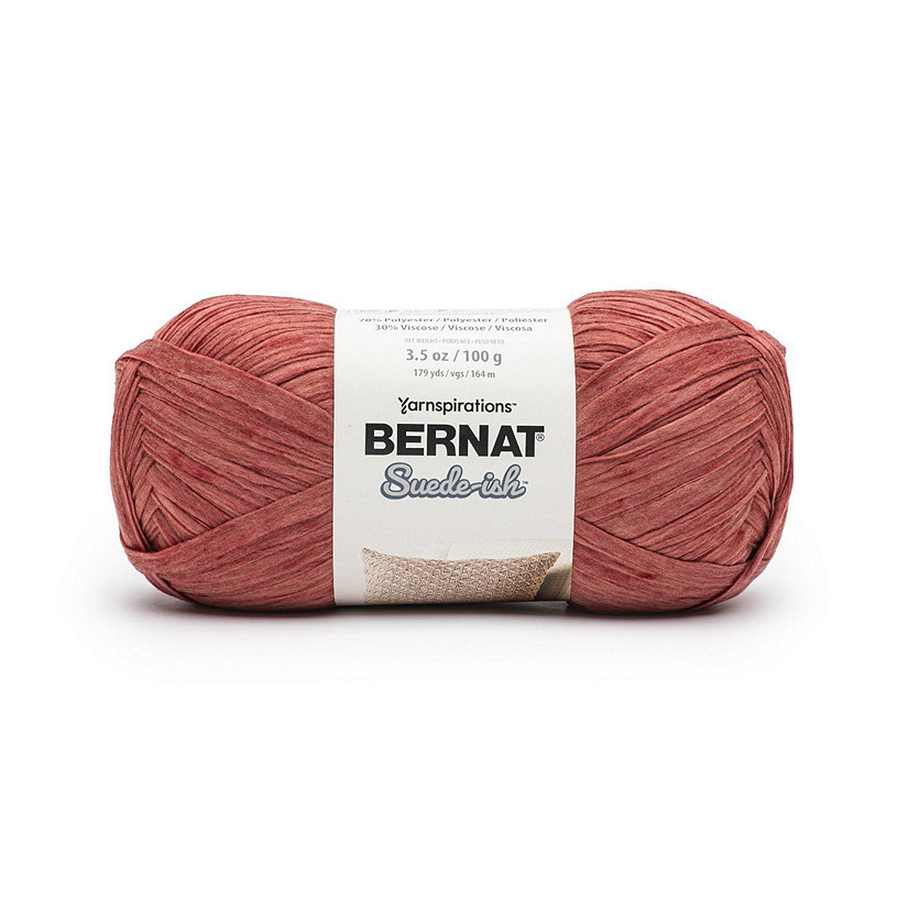 Bernat Suede-ish Yarn-Garnet Image