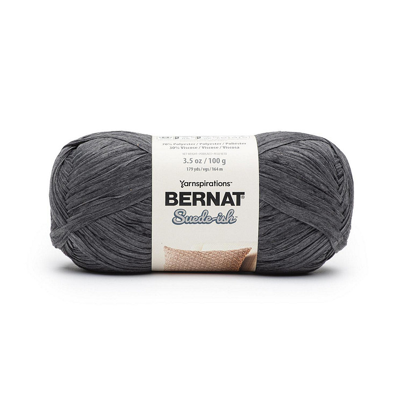 Bernat Suede-ish Yarn-Soot Image