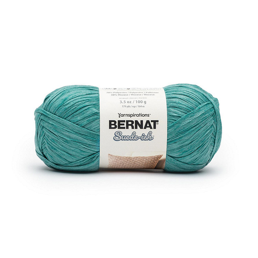 Bernat Suede-ish Yarn-Turquoise Image