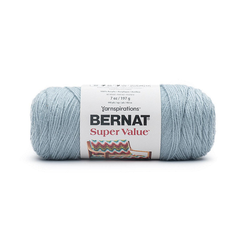 Bernat Super Value Solid Yarn-Cornflower Image