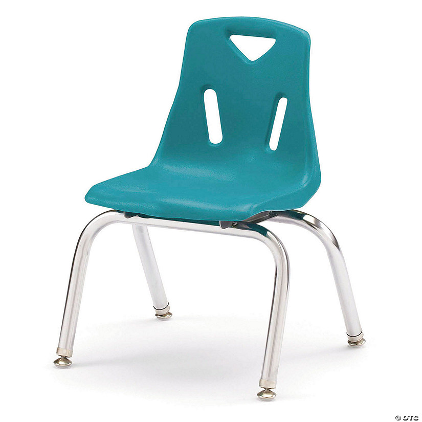 Berries Stacking Chair With Chrome-Plated Legs - 12" Ht Image