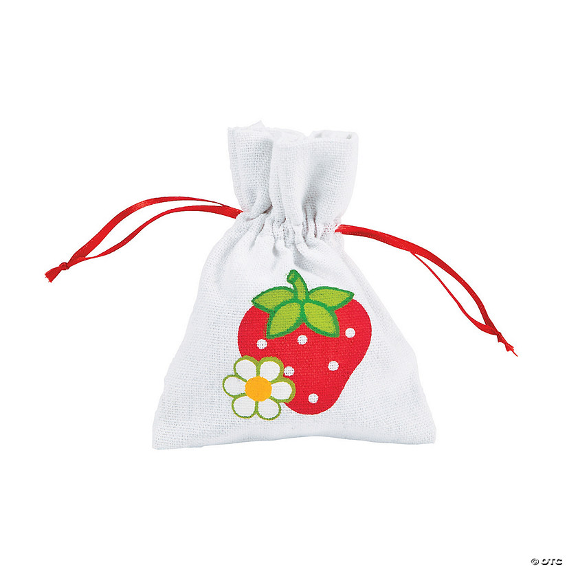 Berry 1st Birthday Drawstring Bags Discontinued