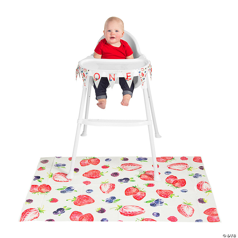 Berry 1st Birthday High Chair Decorating Kit - 2 Pc. Image