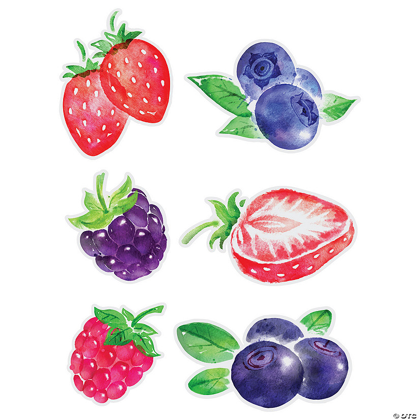 Berry Cutouts &#8211; 6 Pc.  Image