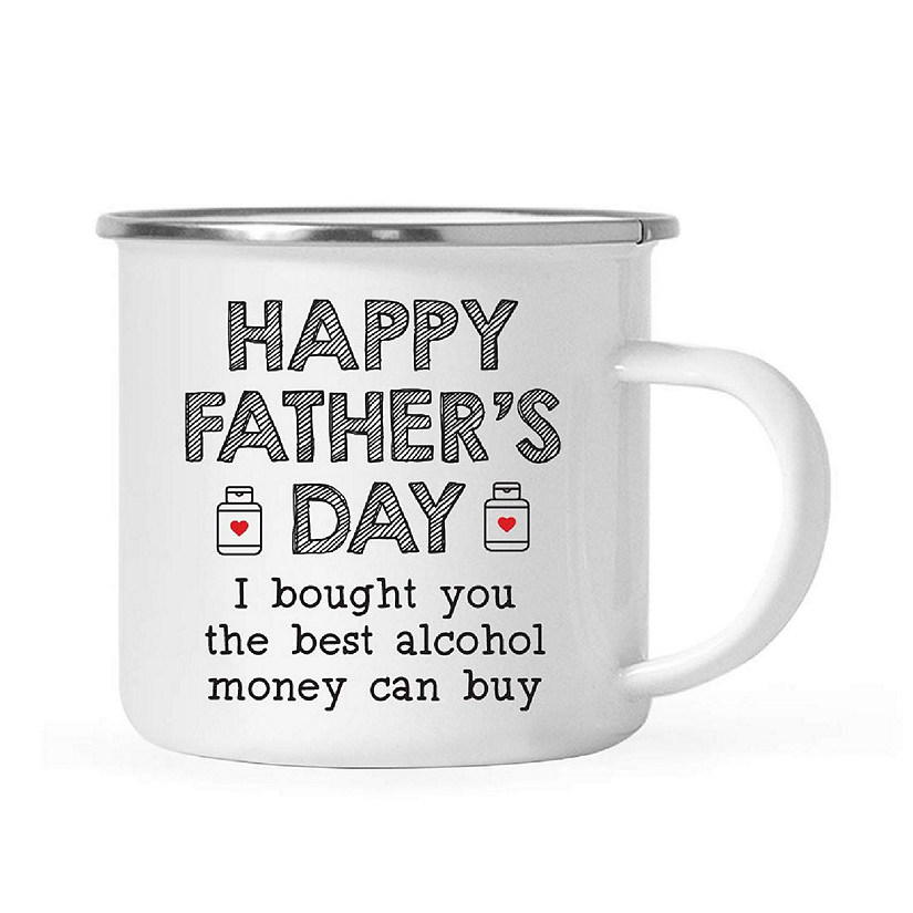 Best Alcohol Money Dad 11oz Campfire Mug Image