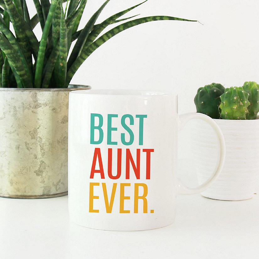 Best Aunt Ever Ceramic Mug Image