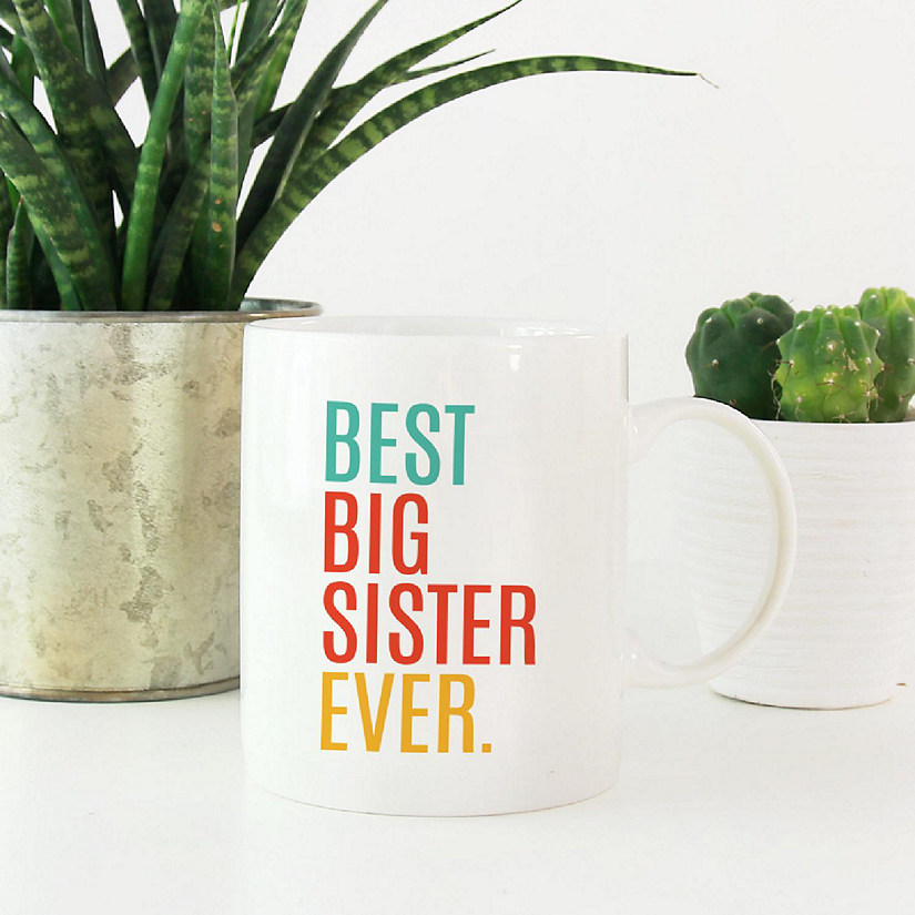 Best Big Sister Ceramic Mug Image