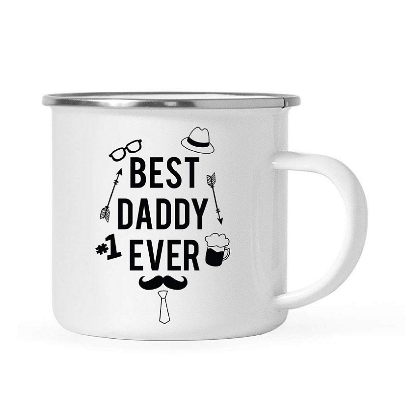 Best Daddy #1 Ever 11oz Campfire Mug Image