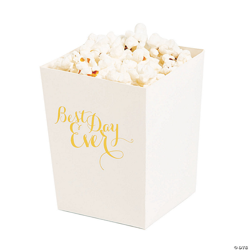 Best Day Ever Popcorn Boxes - 24 Pc. Image