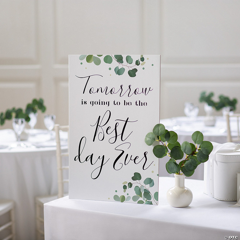 Best Day Ever Wedding Rehearsal Decorating Kit - 19 Pc. Image