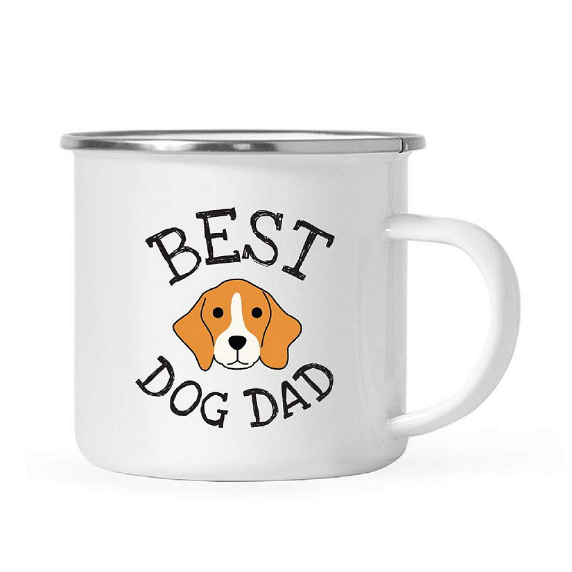 Best Dog Dad Beagle 11oz Camp Mug Image