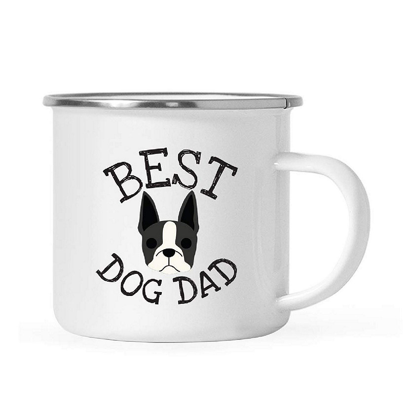 Best Dog Dad Boston Terrier 11oz CampMug Image