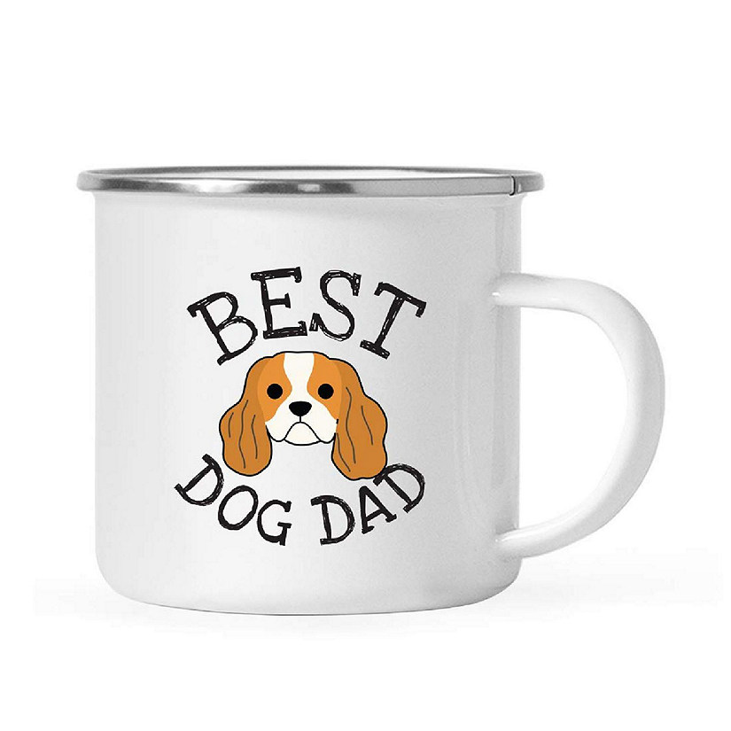 Best Dog Dad Cavalier KC 11oz Camp Mug Image