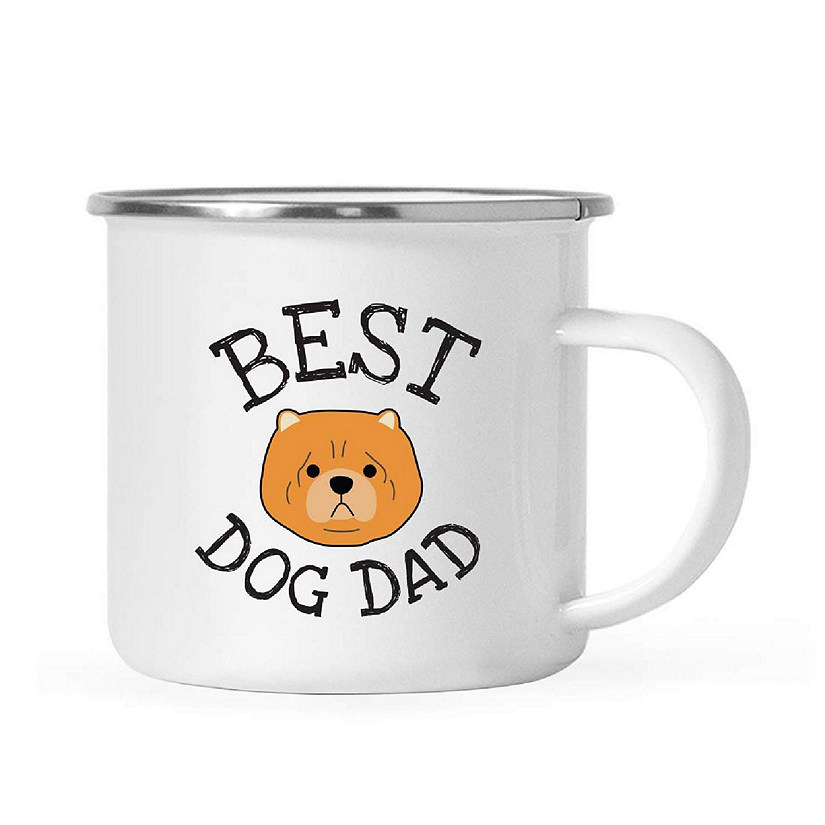 Best Dog Dad Chow Chow 11oz Camp Mug Image
