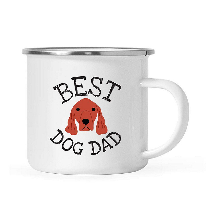 Best Dog Dad Irish Setter 11oz Camp Mug Image