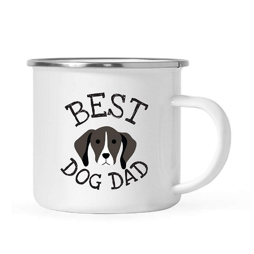 Best Dog Dad Pointer 11oz Camp Mug Image