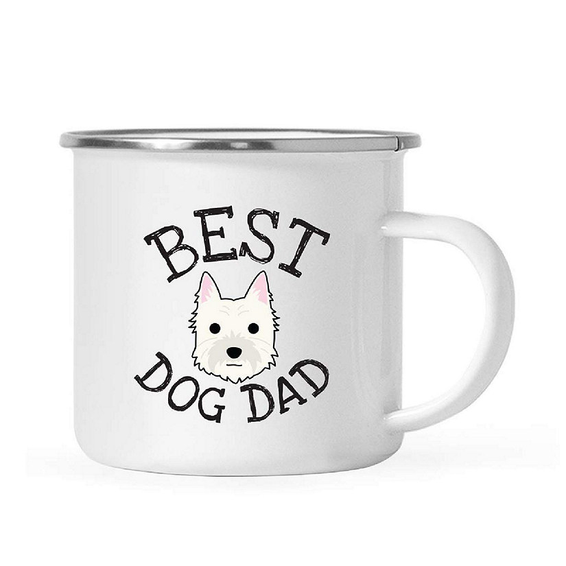 Best Dog Dad Westie 11oz Camp Mug Image