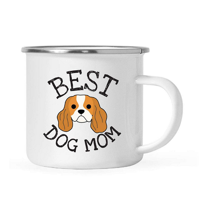 Best Dog Mom Cavalier KC 11oz Camp Mug Image