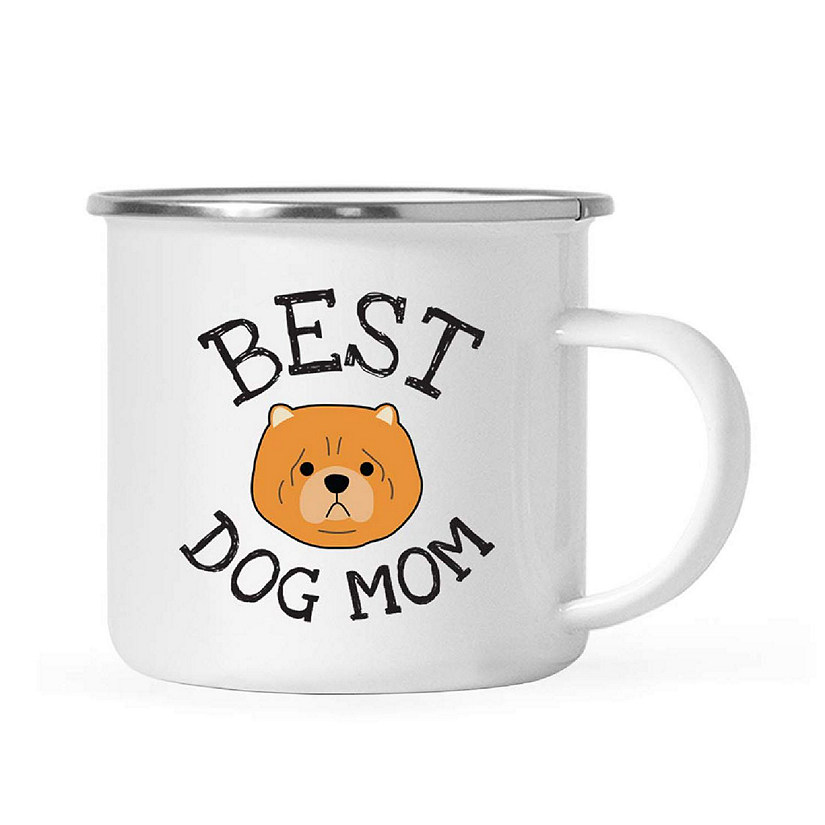 Best Dog Mom Chow Chow 11oz Camp Mug Image
