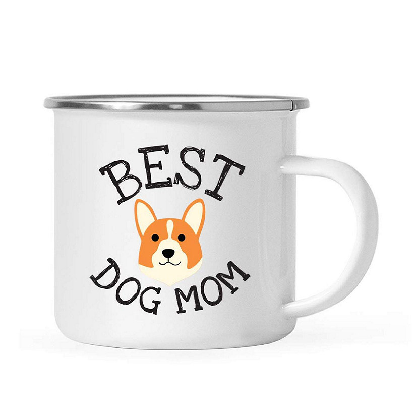 Best Dog Mom Corgi 11oz Camp Mug Image