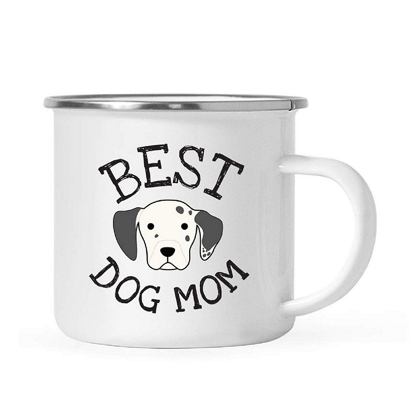 Best Dog Mom Dalmatian 11oz Camp Mug Image