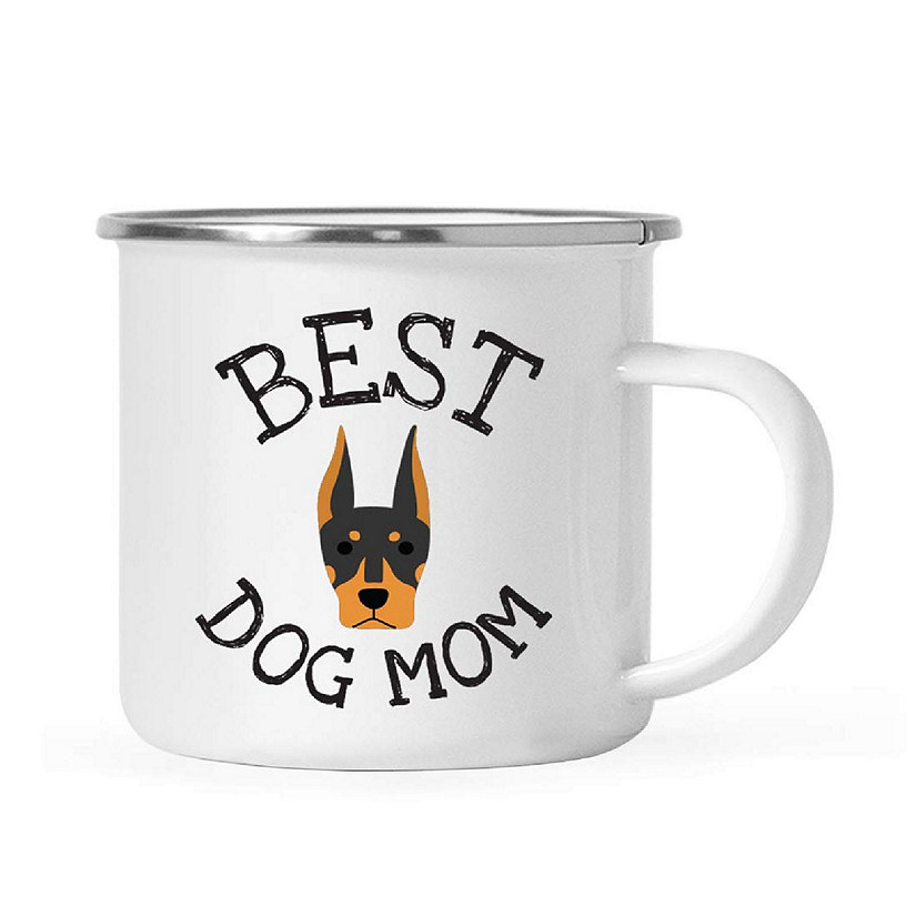 Best Dog Mom Doberman 11oz Camp Mug Image