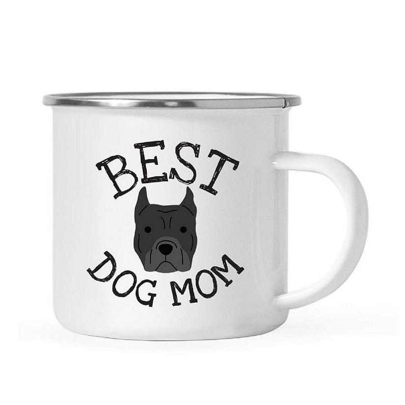 Best Dog Mom Pit Bull 11oz Camp Mug Image