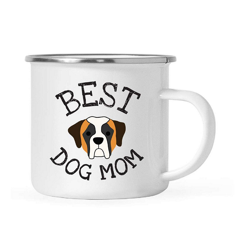 Best Dog Mom Saint Bernard 11oz Camp Mug Image