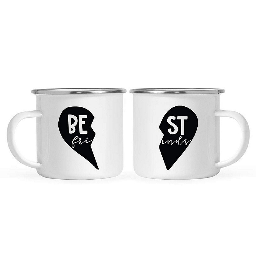 Best Friends Heart 11oz Mug Set Image