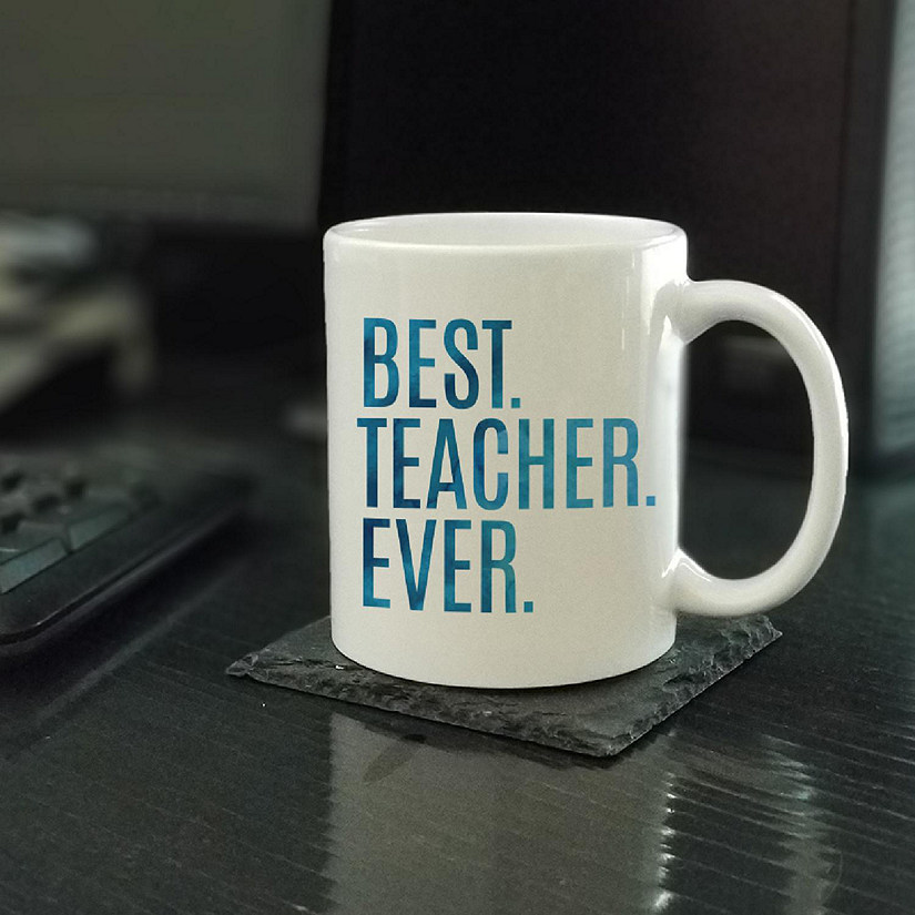 Best Teacher Ever Ceramic Mug Image