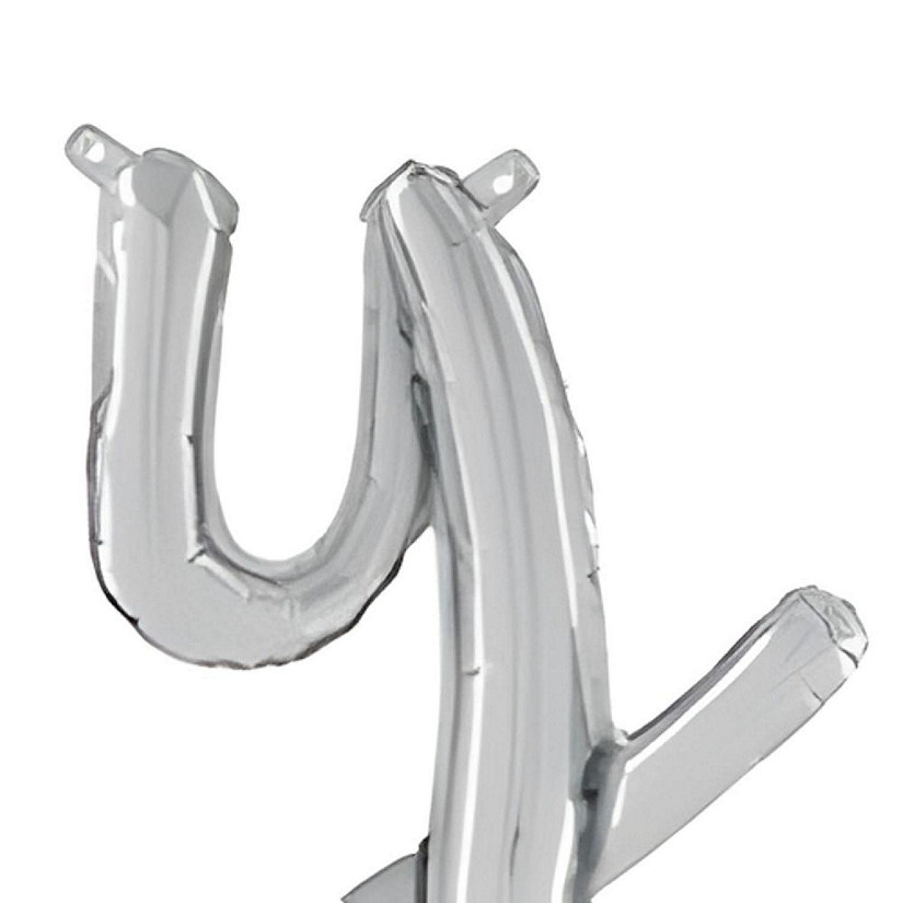 Betallic - 14" - Script Letter y Foil Balloon Image