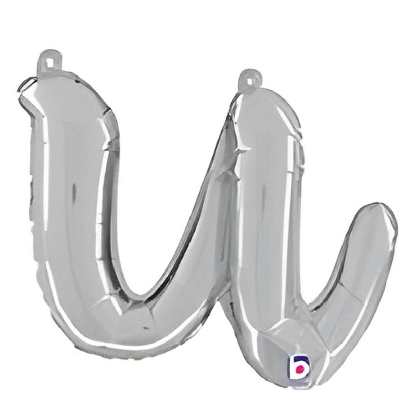Betallic - 14" - Silver Foil Letter u Balloon Image